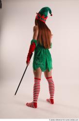 Veronika Elf Pose With Apple